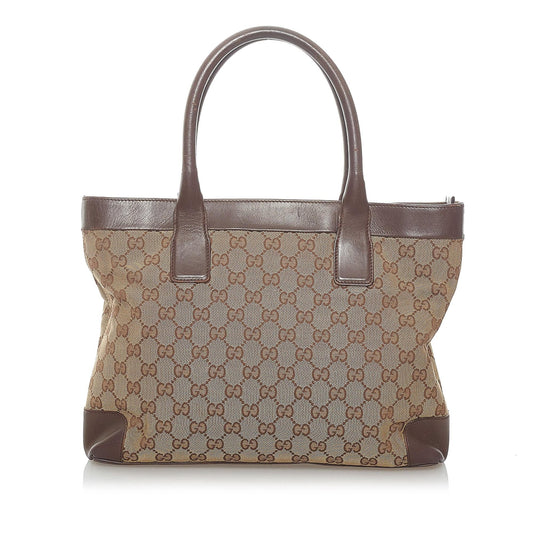 Gucci GG Canvas Tote Bag (SHG-34714)