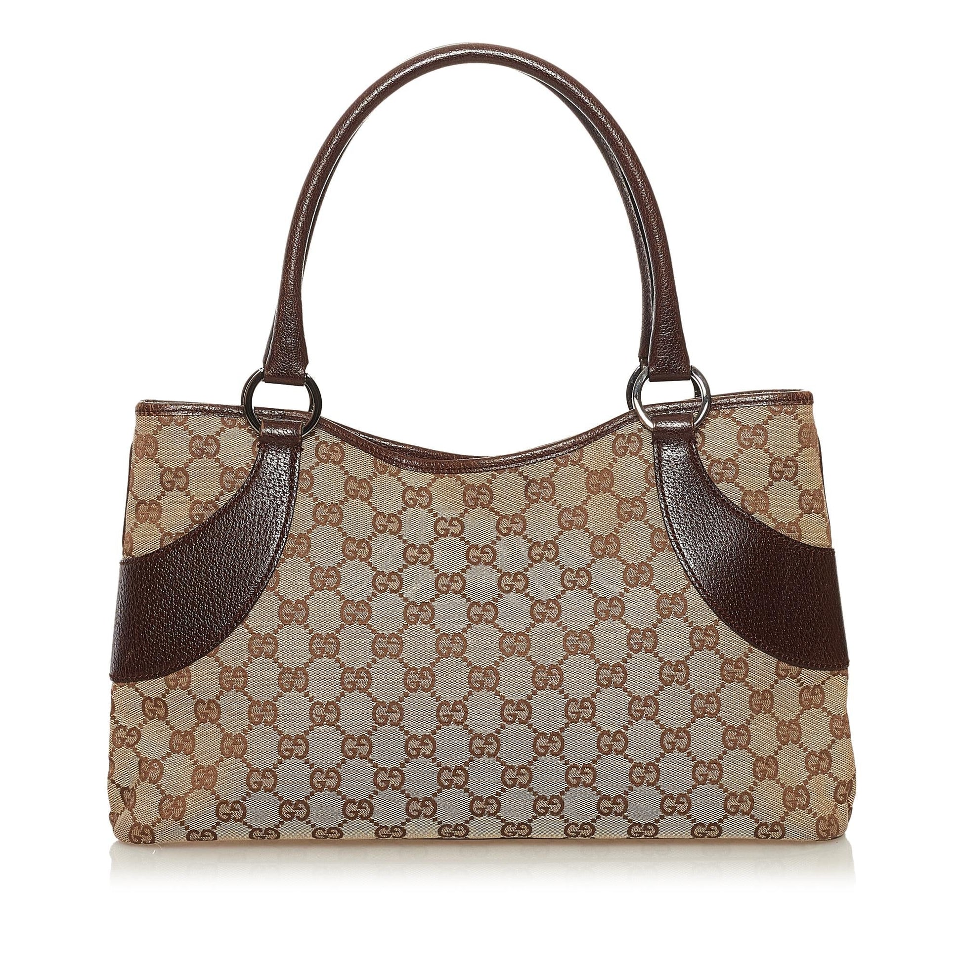 Gucci GG Canvas Tote Bag (SHG-34828)
