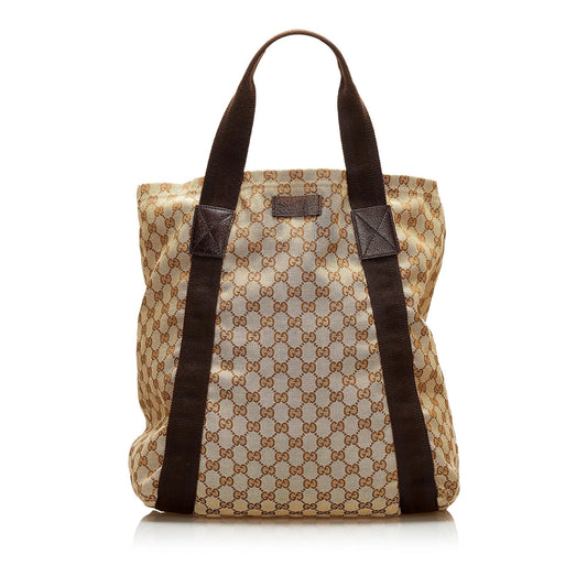 Gucci GG Canvas Tote Bag (SHG-35965)