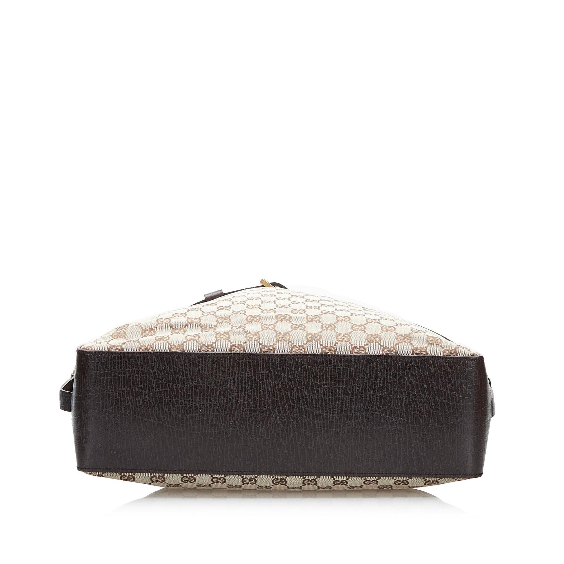 Gucci GG Canvas Tote Bag (SHG-PGgRlR)