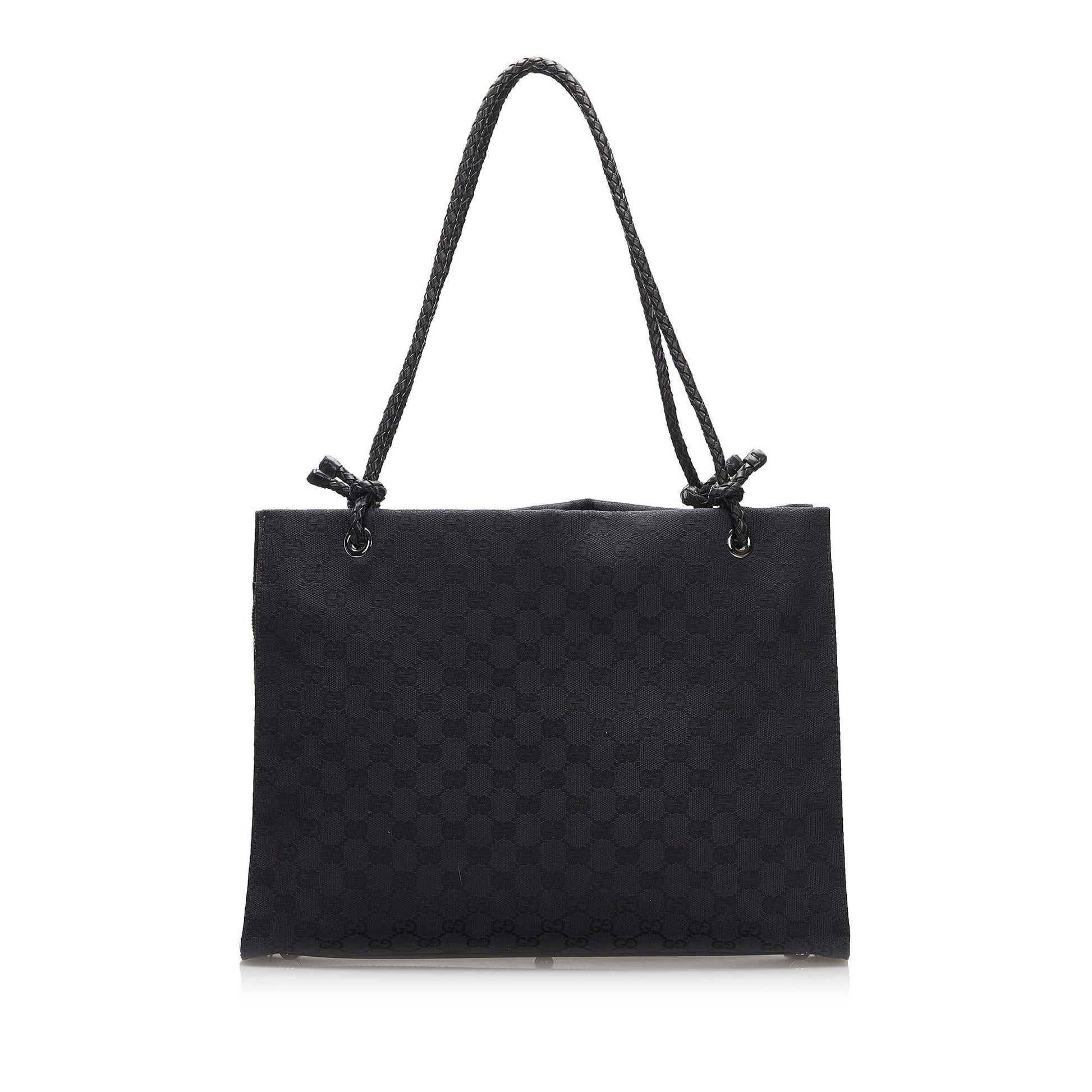 Gucci GG Canvas Tote Bag (SHG-rygPch)