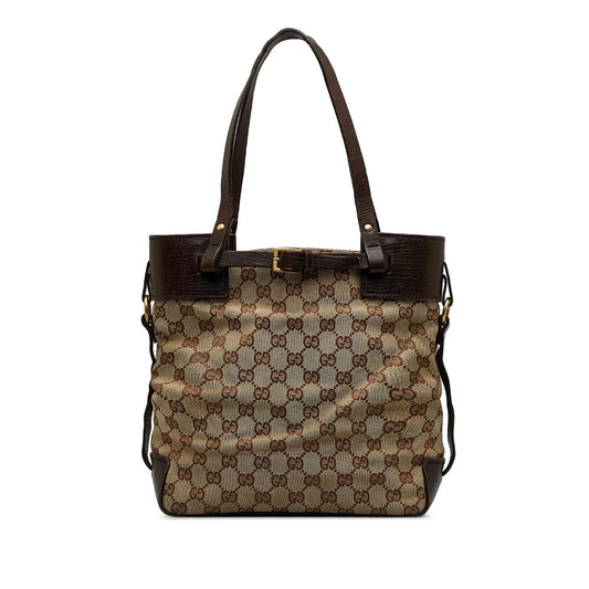 Gucci GG Canvas Tote Bag (SHG-RwdRiO)