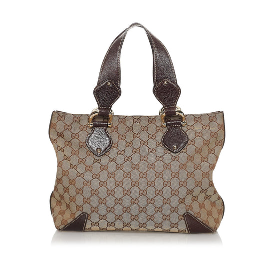 Gucci GG Canvas Tote (SHG-31286)