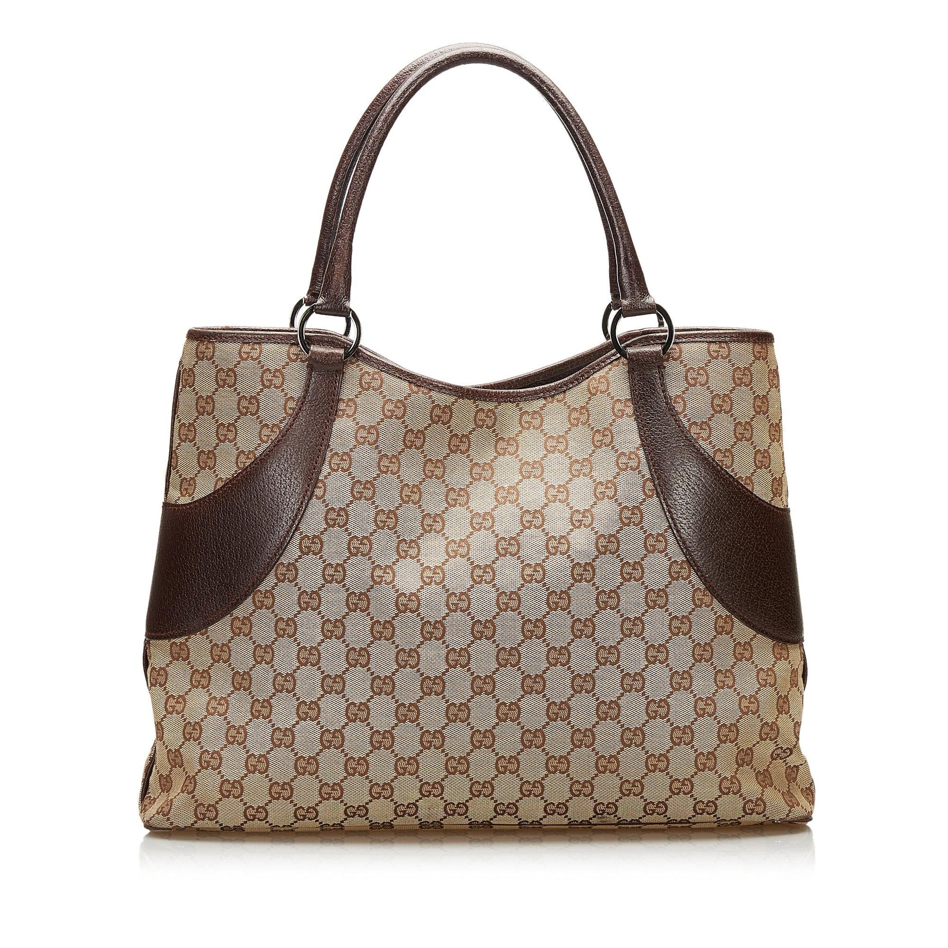 Gucci GG Canvas Tote (SHG-35566)