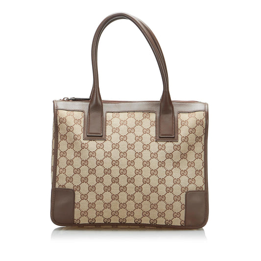 Gucci GG Canvas Tote (SHG-rxxO5q)