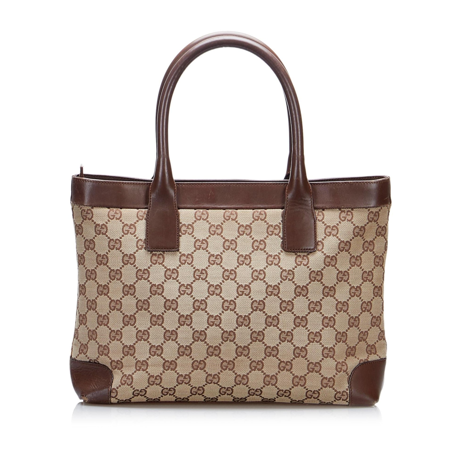 Gucci GG Canvas Tote (SHG-6ULKyW)