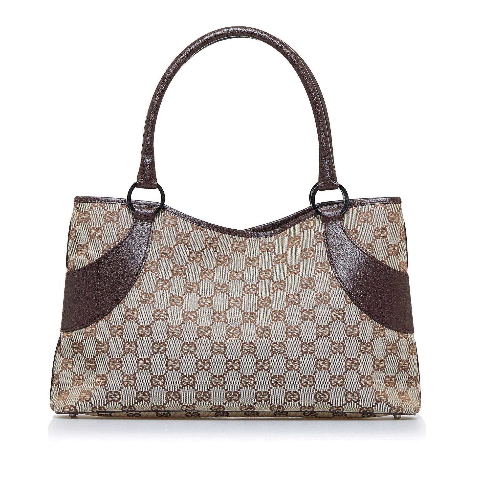 Gucci GG Canvas Tote (SHG-U8CAiL)