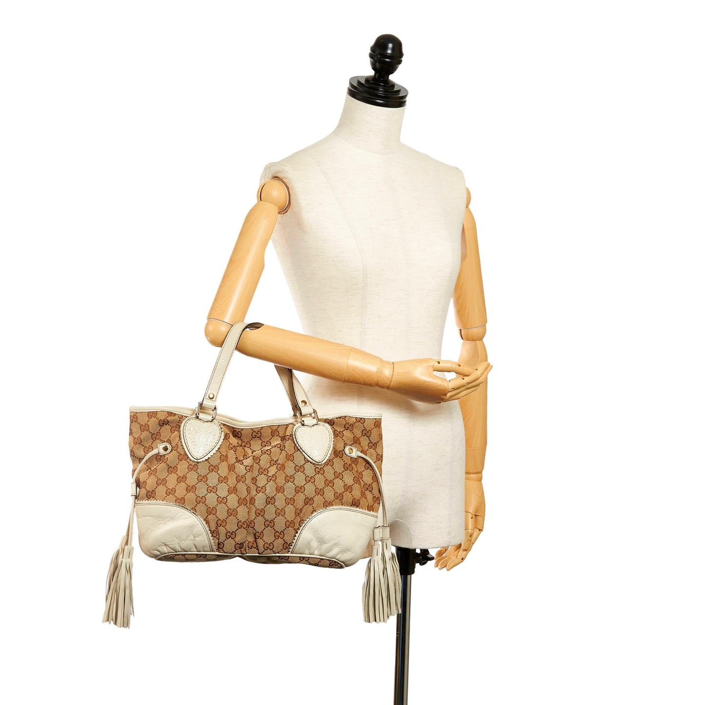 Gucci GG Canvas Tribeca Handbag (SHG-31003)