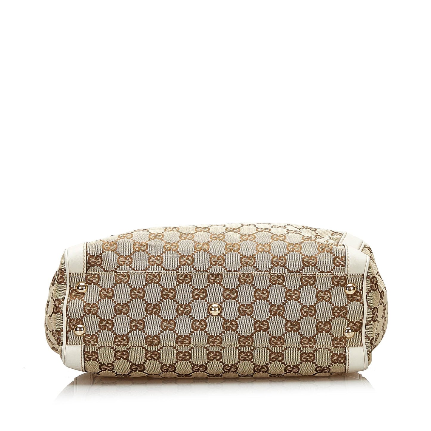 Gucci GG Canvas Trophy Tote (SHG-35223)