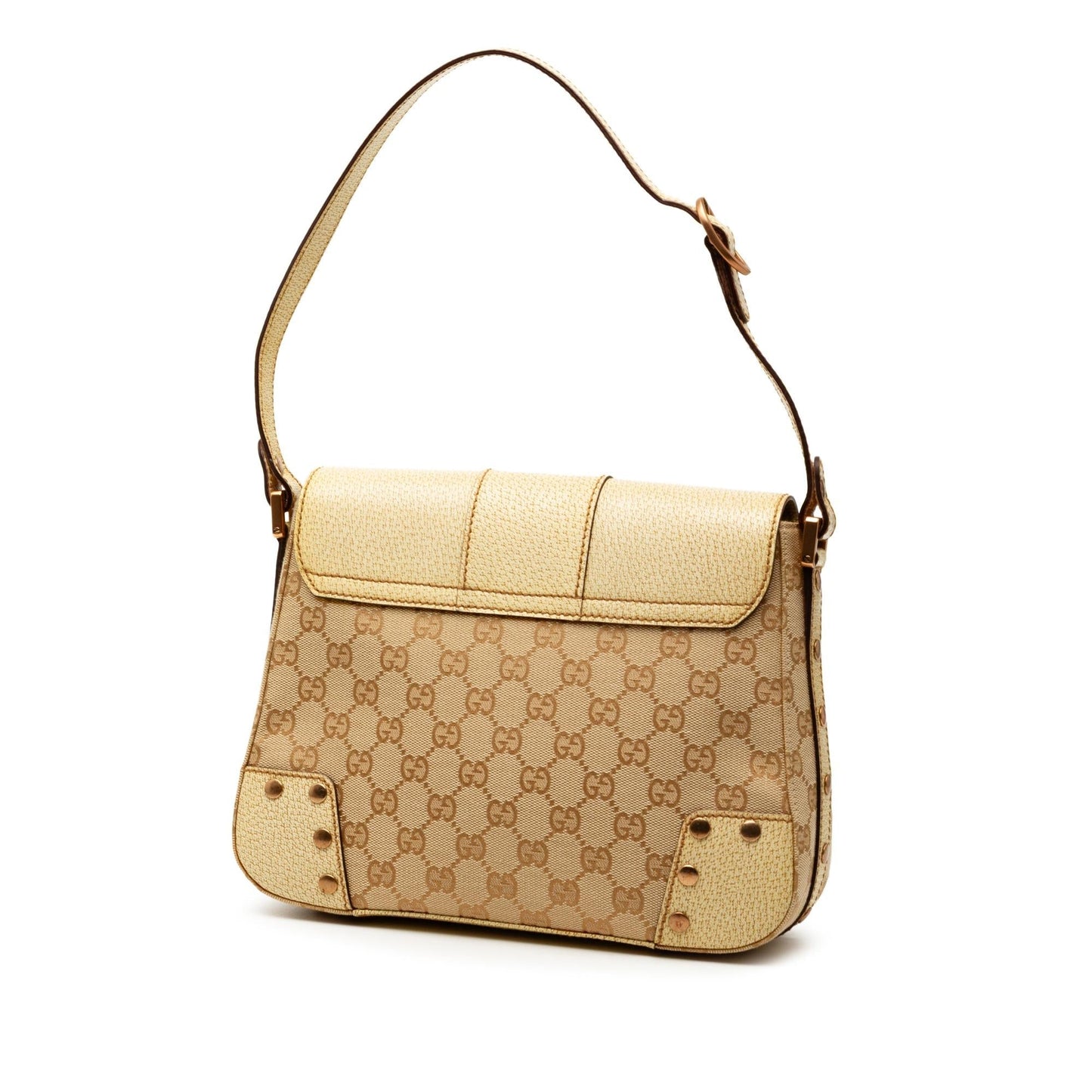 Gucci GG Canvas Turnlock Shoulder Bag