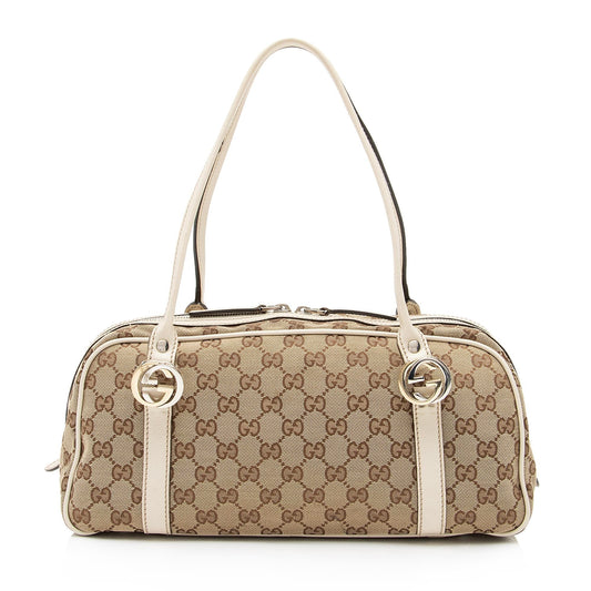 Gucci GG Canvas Twins Boston Bag (SHF-SVoyHp)