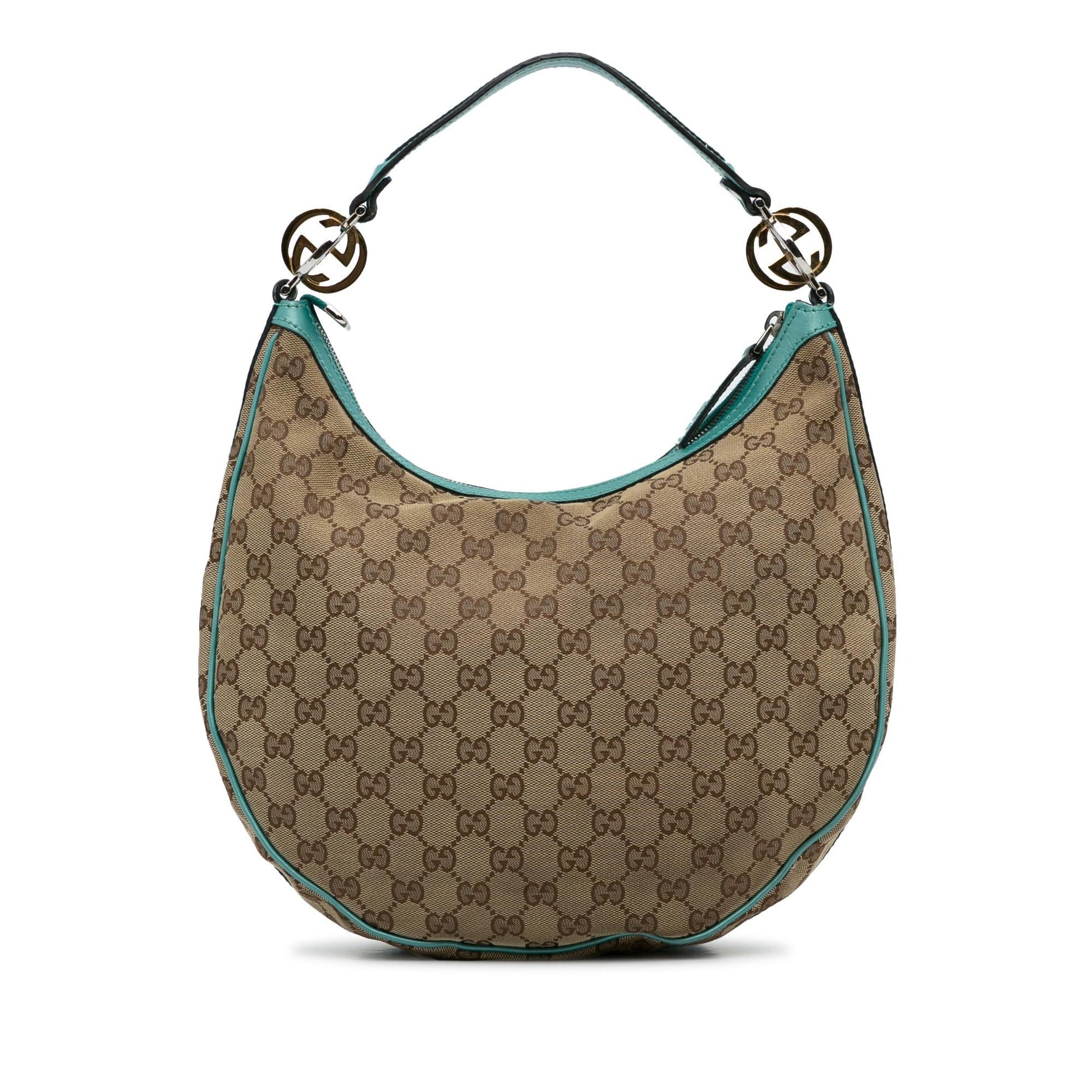 Gucci GG Canvas Twins Hobo (SHG-60vfSW)