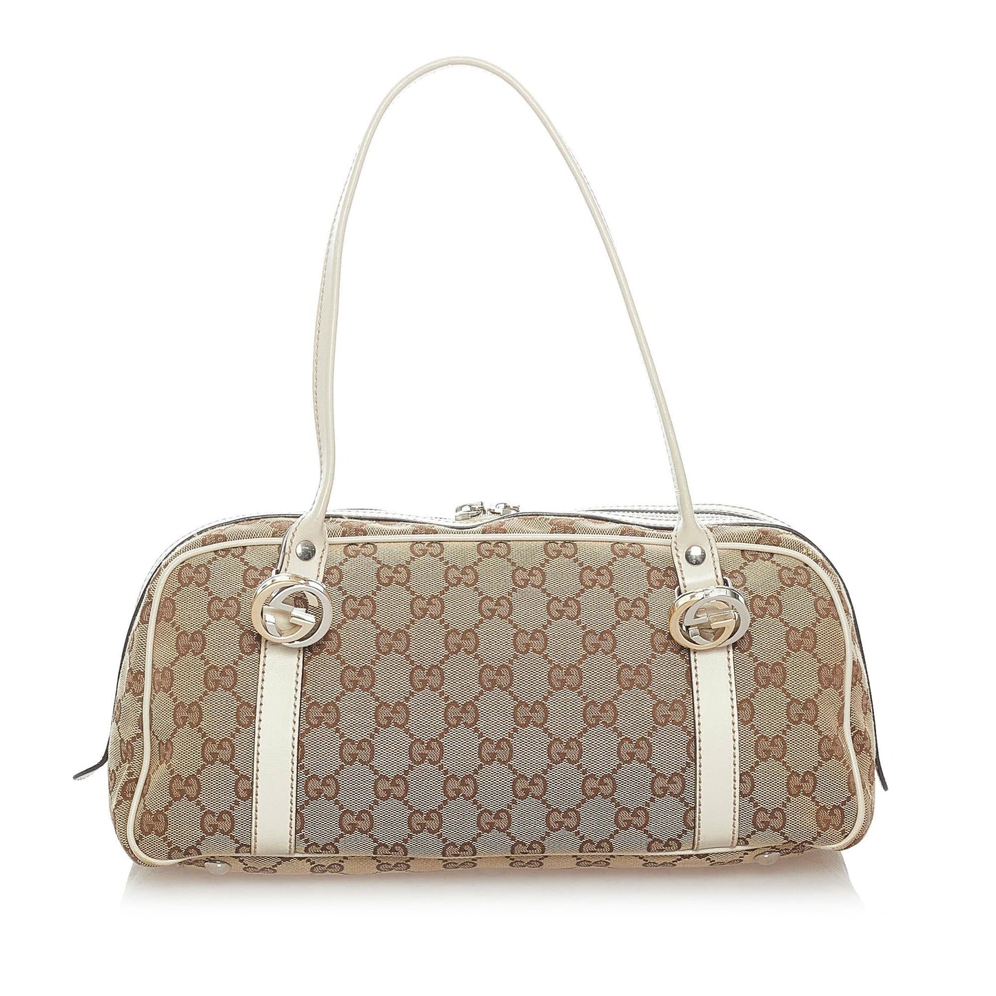 Gucci GG Canvas Twins Shoulder Bag (SHG-33662)