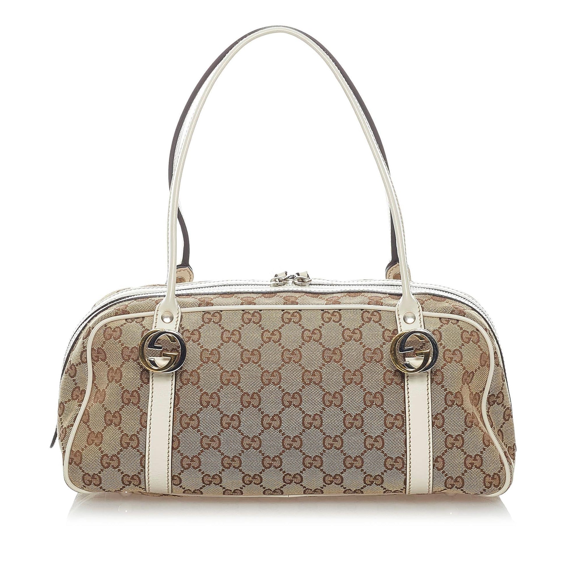 Gucci GG Canvas Twins Shoulder Bag (SHG-34480)