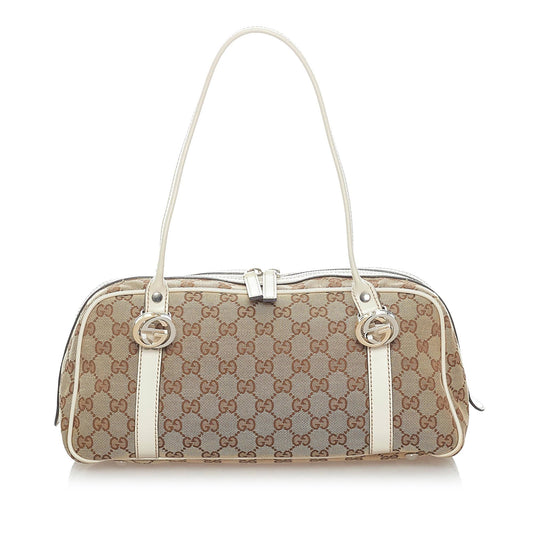 Gucci GG Canvas Twins Boston Bag (SHG-37322)
