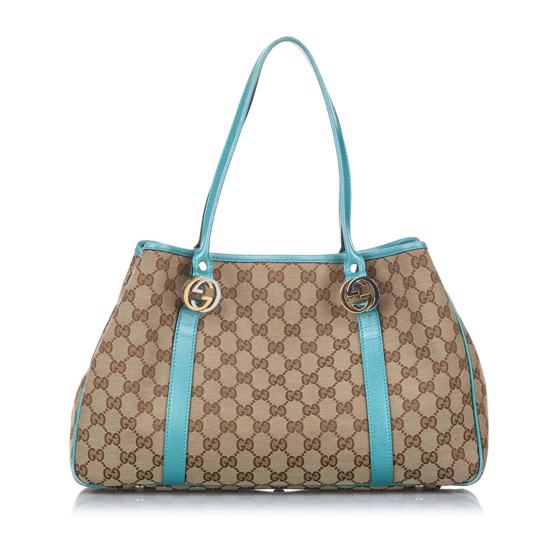 Gucci Canvas Monogram Tote Style 88