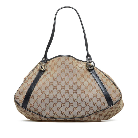 Gucci GG Canvas Twins Tote (SHG-jumYPU)