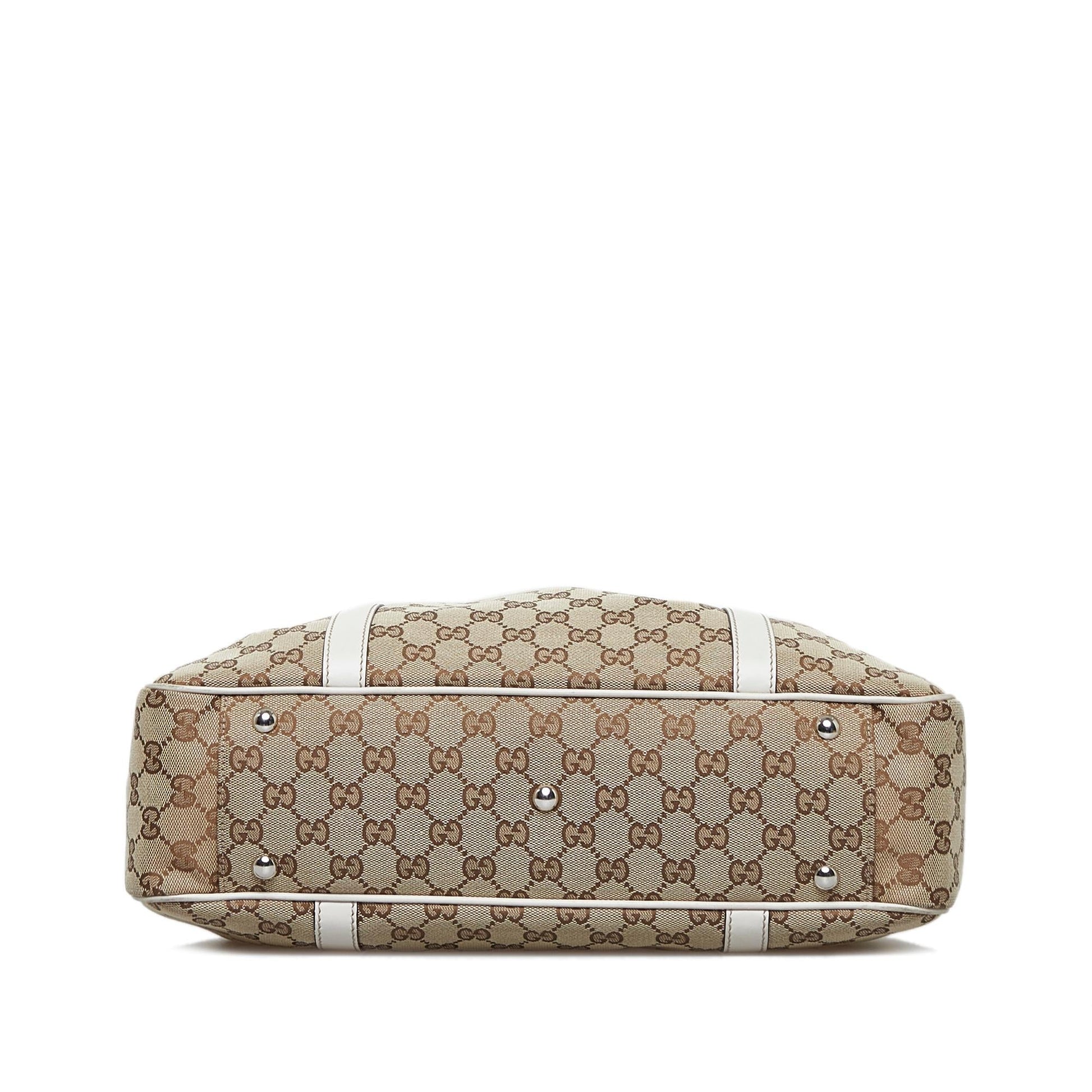 Gucci GG Canvas Twins Tote (SHG-5uIQ9f)