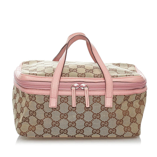 Gucci GG Canvas Vanity Bag (SHG-29433)