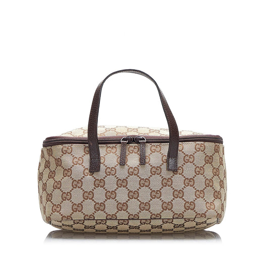 Gucci GG Canvas Vanity Bag (SHG-bHCrBU)