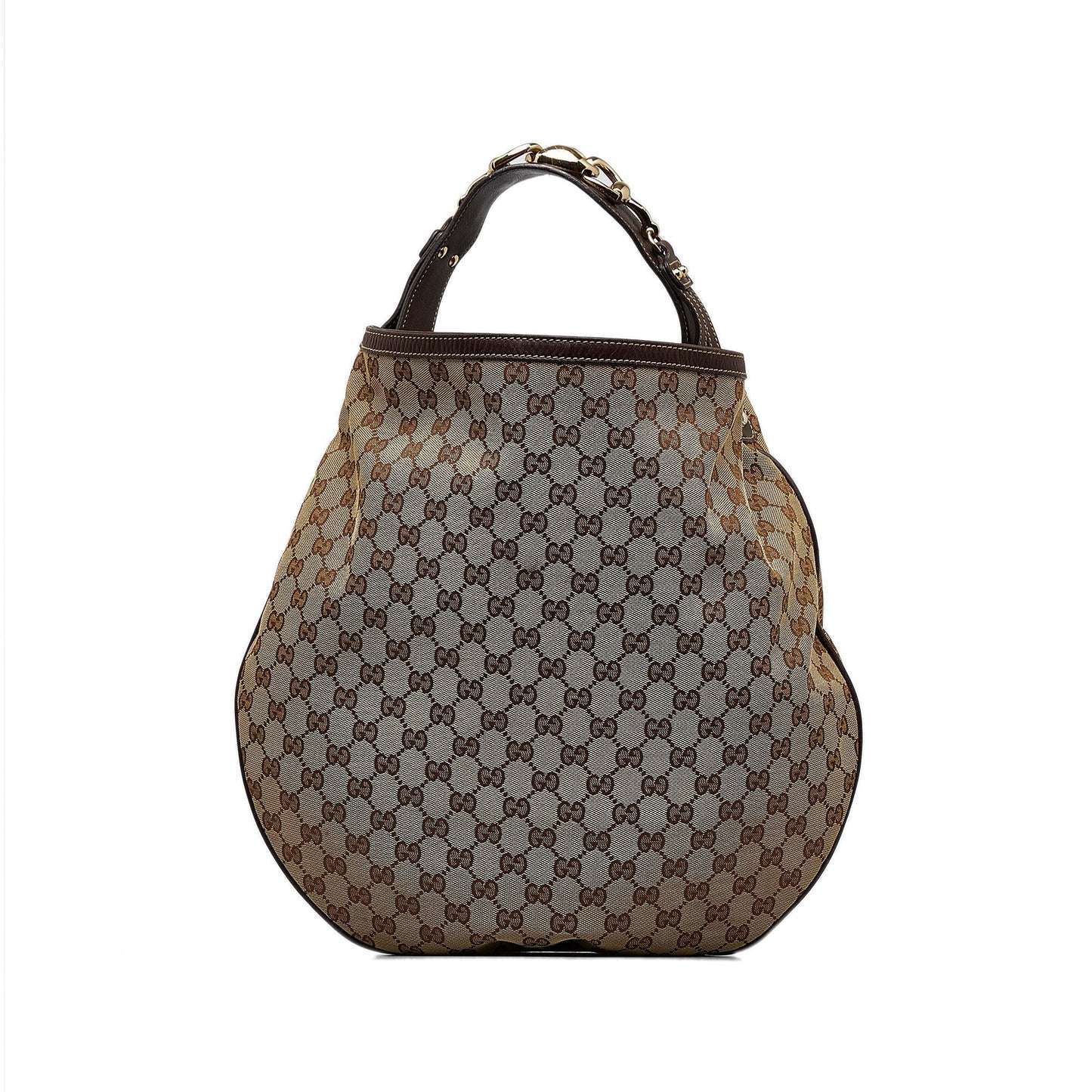 Gucci GG Canvas Wave Hobo Bag (SHG-LhwmxY)