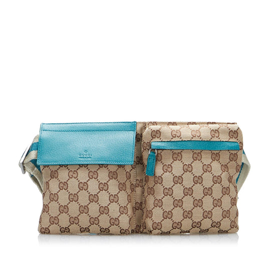 Gucci GG Canvas Web Belt Bag (SHG-VN1kqg)