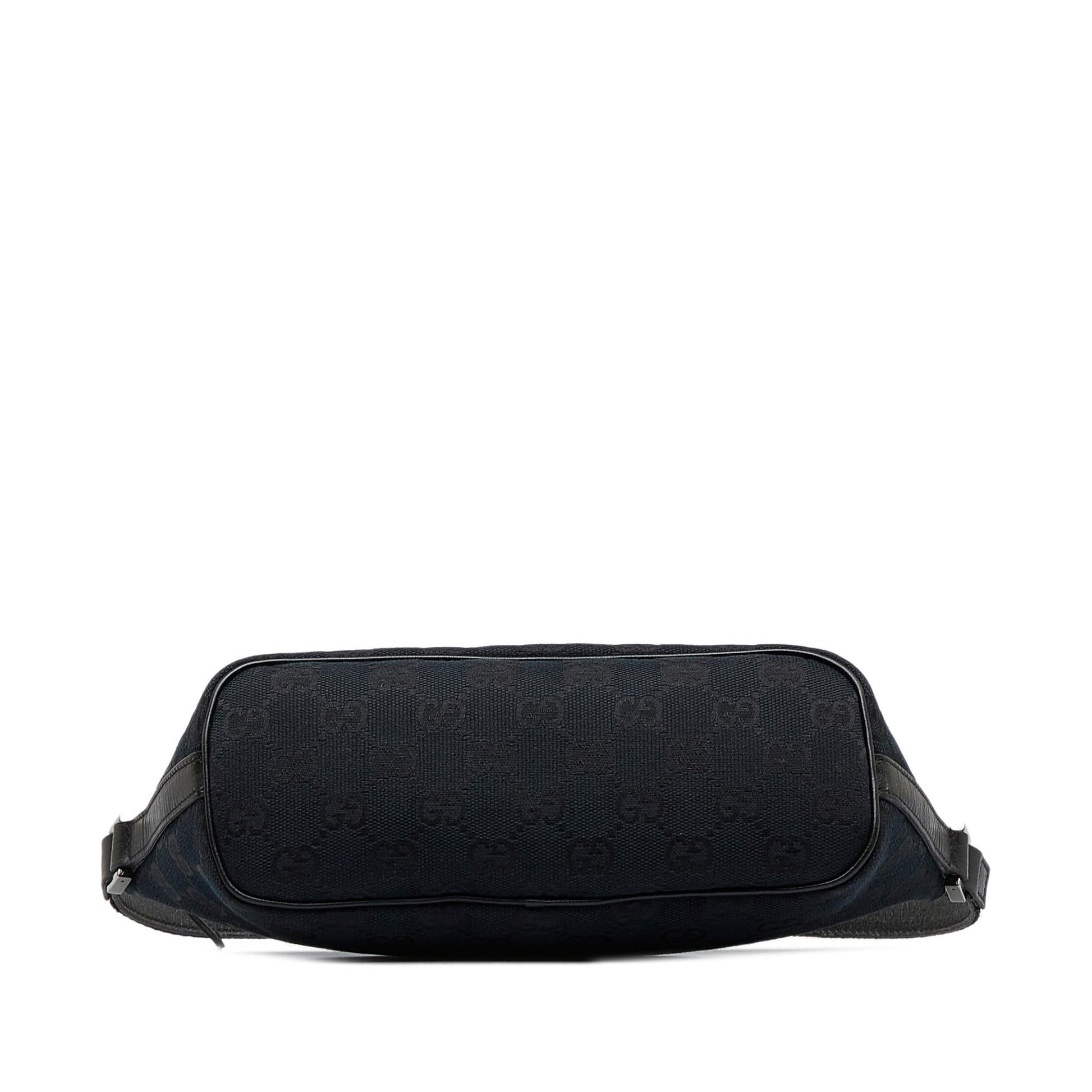 Gucci Monogram Pochette Canvas Crossbody