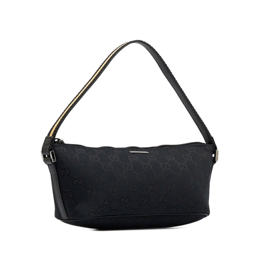 Gucci Monogram Pochette Canvas Crossbody