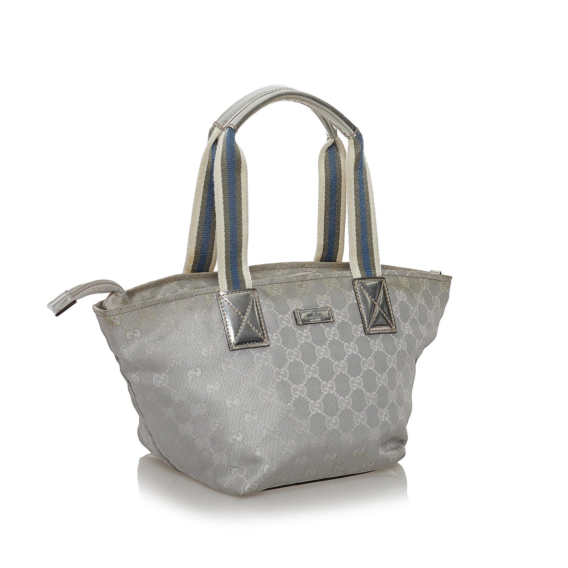 Gucci GG Canvas Web Handbag (SHG-36174)