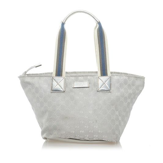 Gucci GG Canvas Web Handbag (SHG-vHuagi)