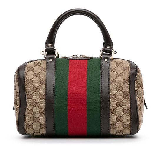 Gucci Canvas Shoulder Bag