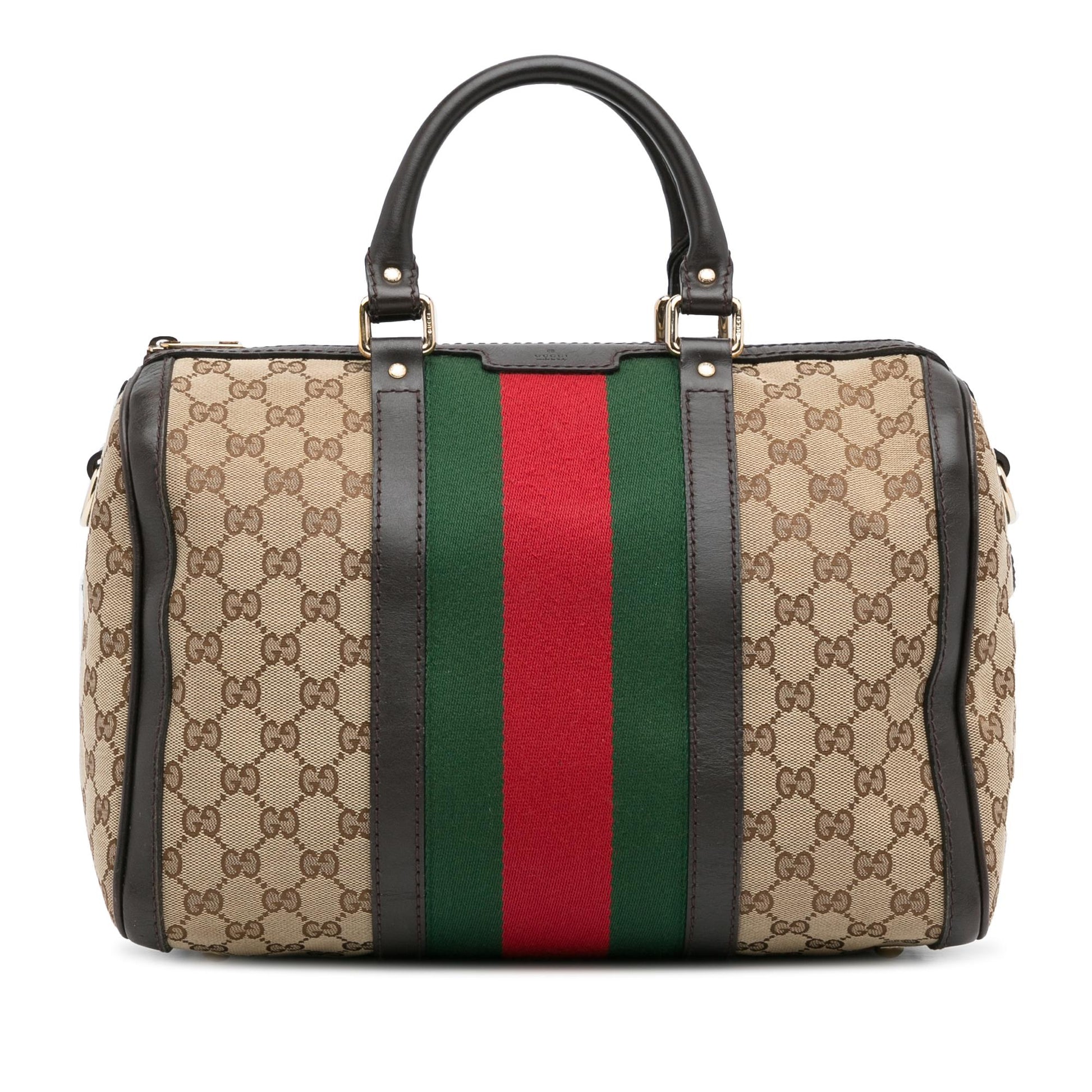 Gucci Canvas Shoulder Bag