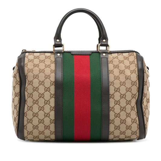 Gucci Canvas Shoulder Bag