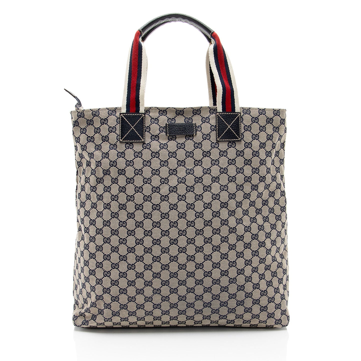 Gucci GG Canvas Web N/S Large Tote
