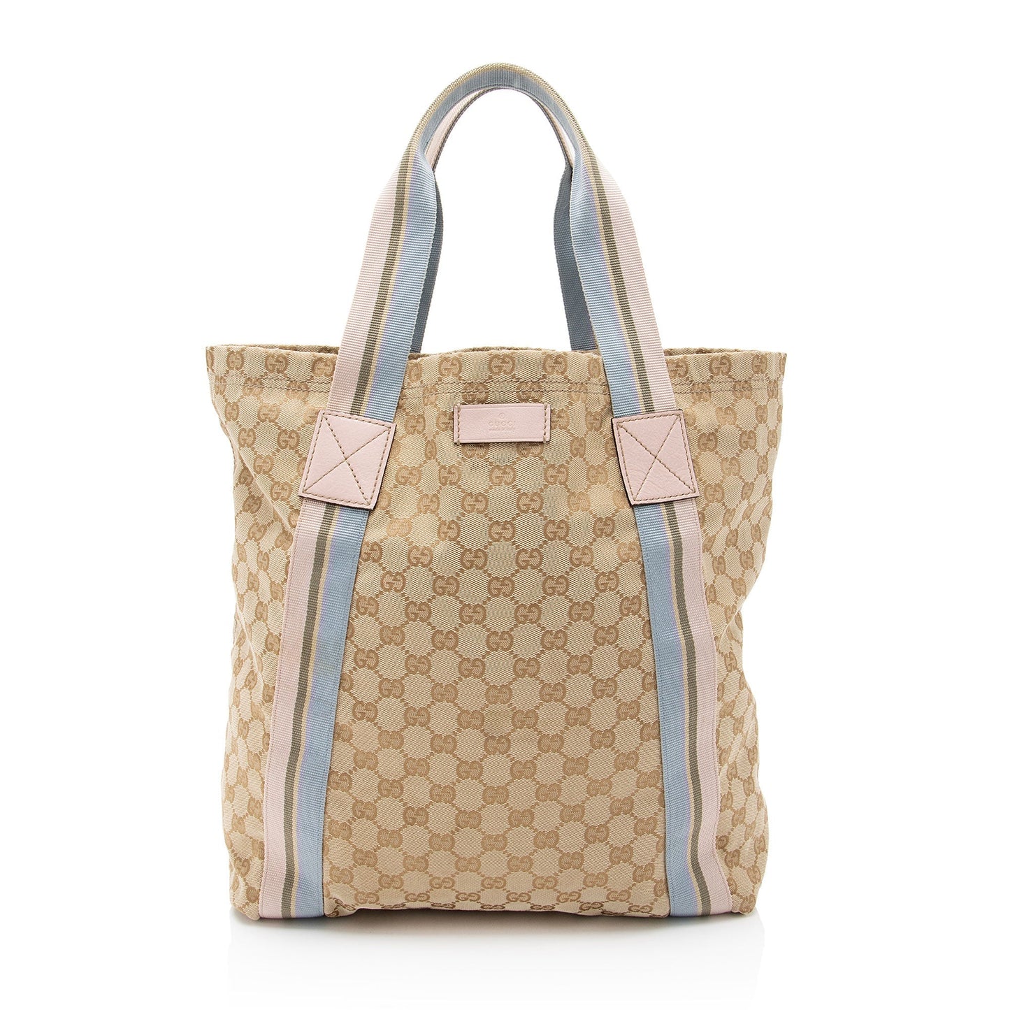 Gucci GG Canvas Web Original Tote (SHF-cmFwNe)