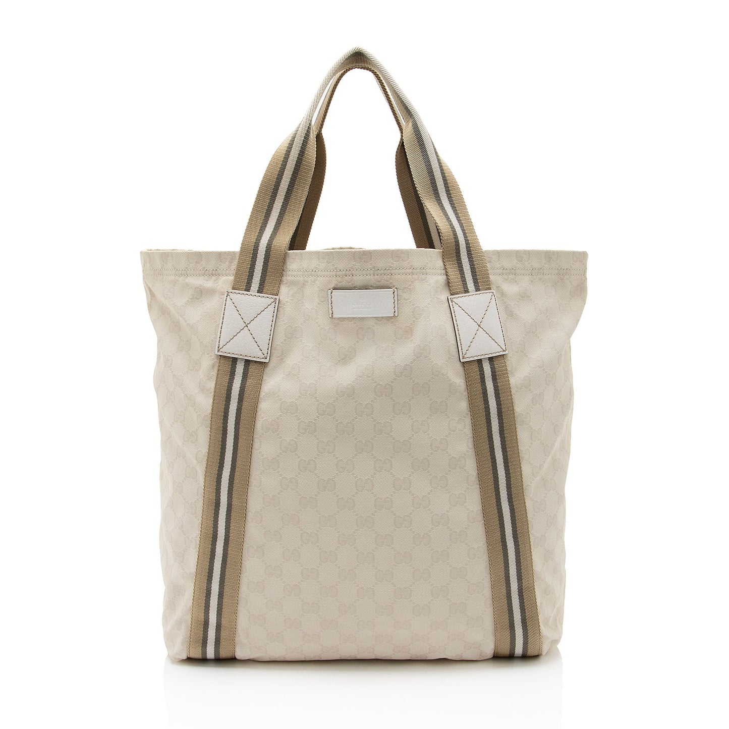 Gucci GG Canvas Web Tote (SHF-BIJnRj)