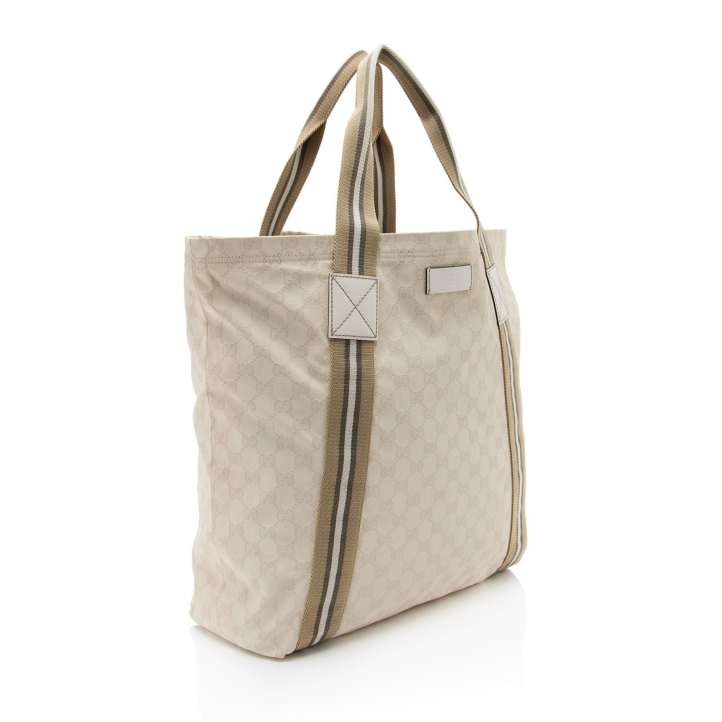 Gucci GG Canvas Web Tote (SHF-BIJnRj)