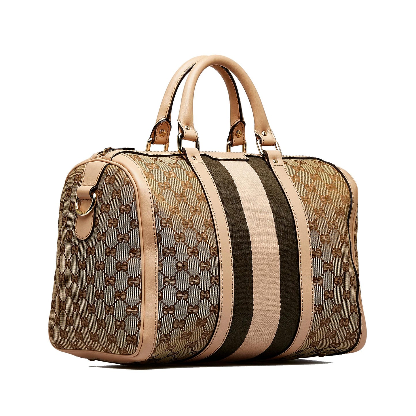 Gucci GG Canvas Web Satchel (SHG-qKkwqV)