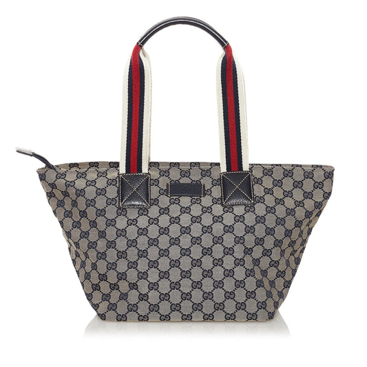 Gucci GG Canvas Web Shoulder Bag (SHG-33762)