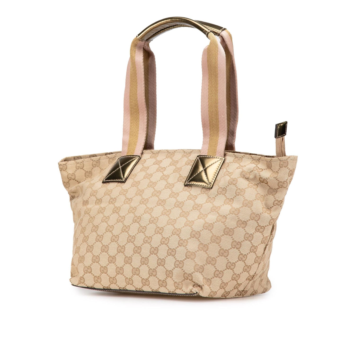 Gucci GG Canvas Web Tote