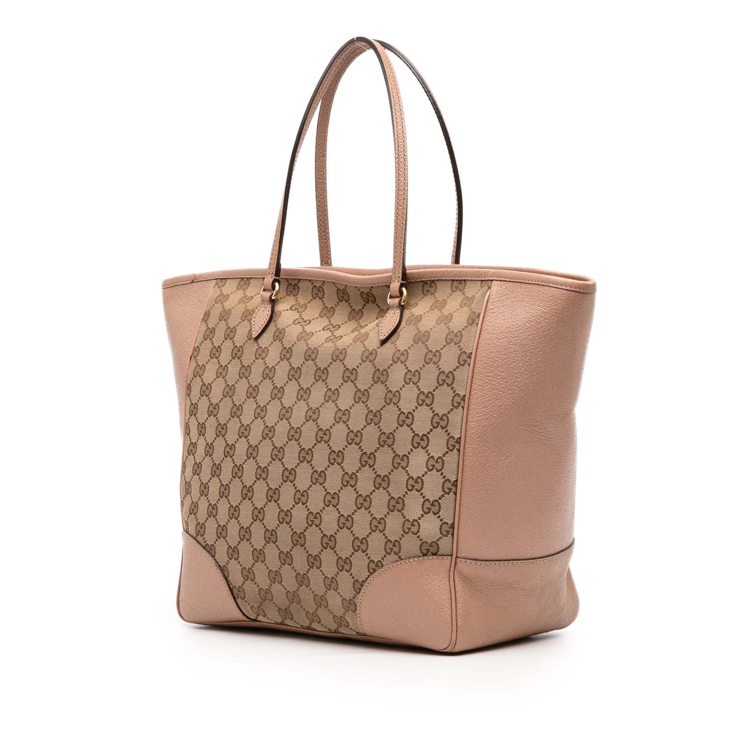 Gucci GG Canvas and Leather Bree Tote