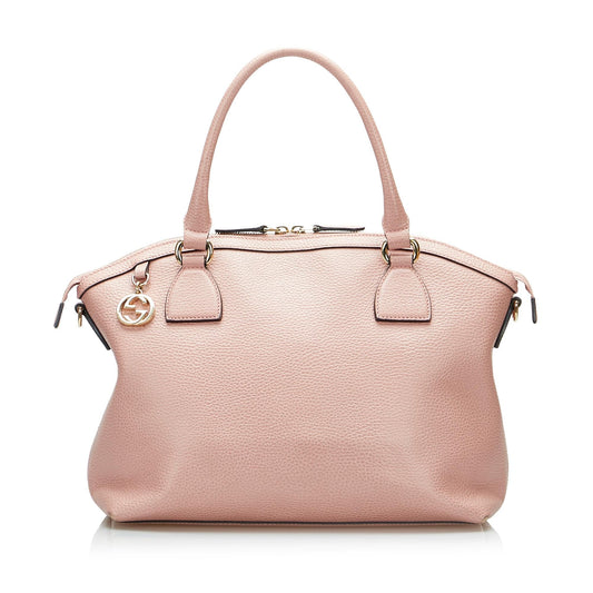 Gucci GG Charm Dome Satchel (SHG-aBjhD5)
