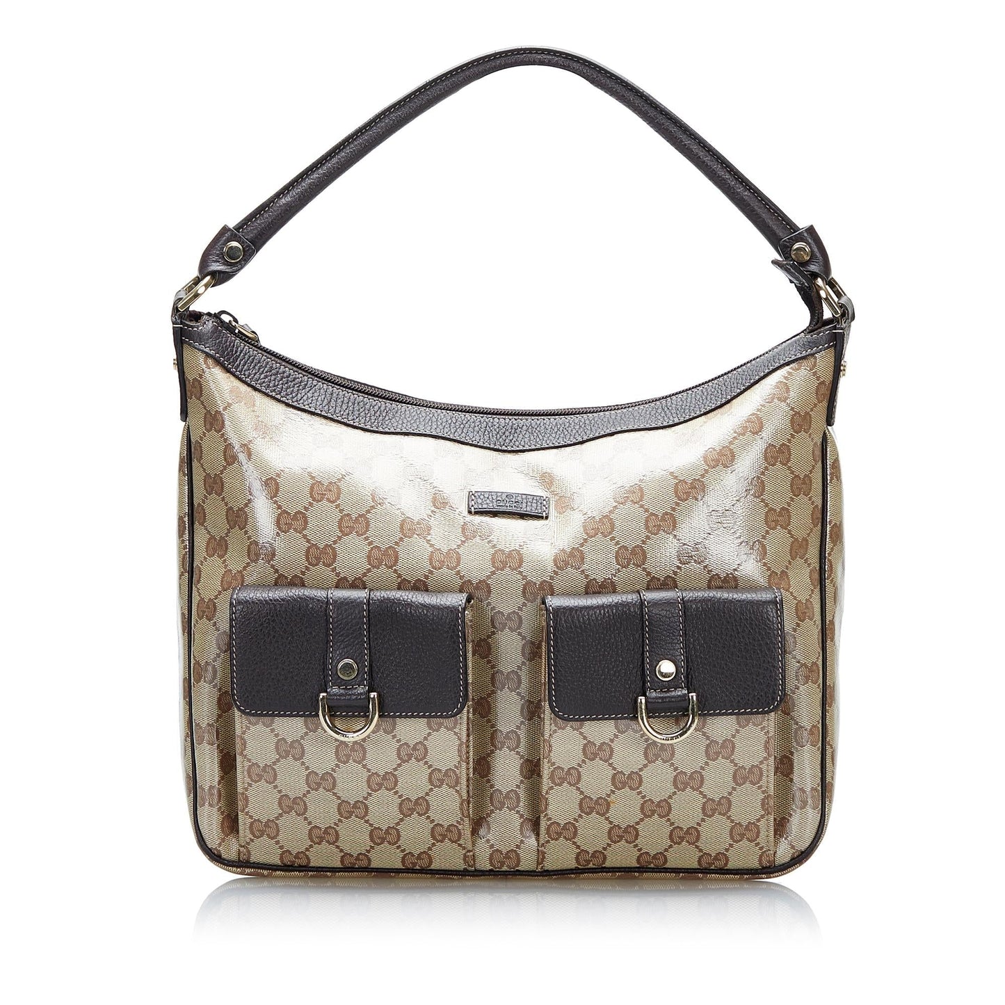 Gucci GG Crystal Abbey Shoulder Bag (SHG-1Bif4d)