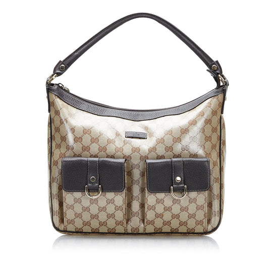 Gucci GG Crystal Abbey Shoulder Bag (SHG-1Bif4d)
