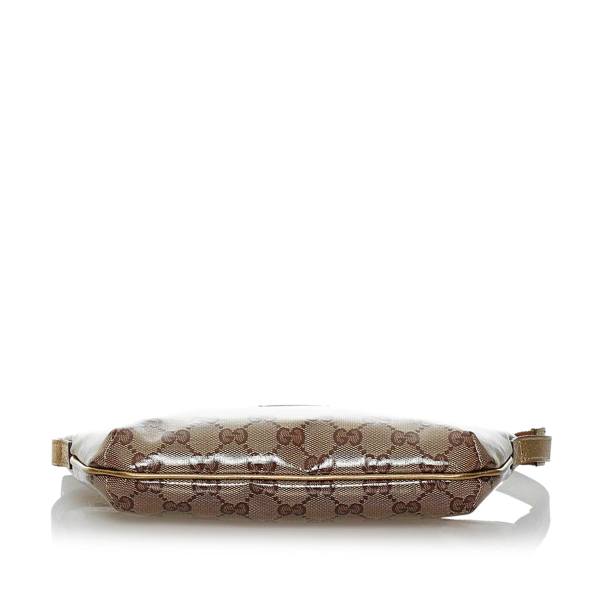 Gucci Crystal Baguette Handbag