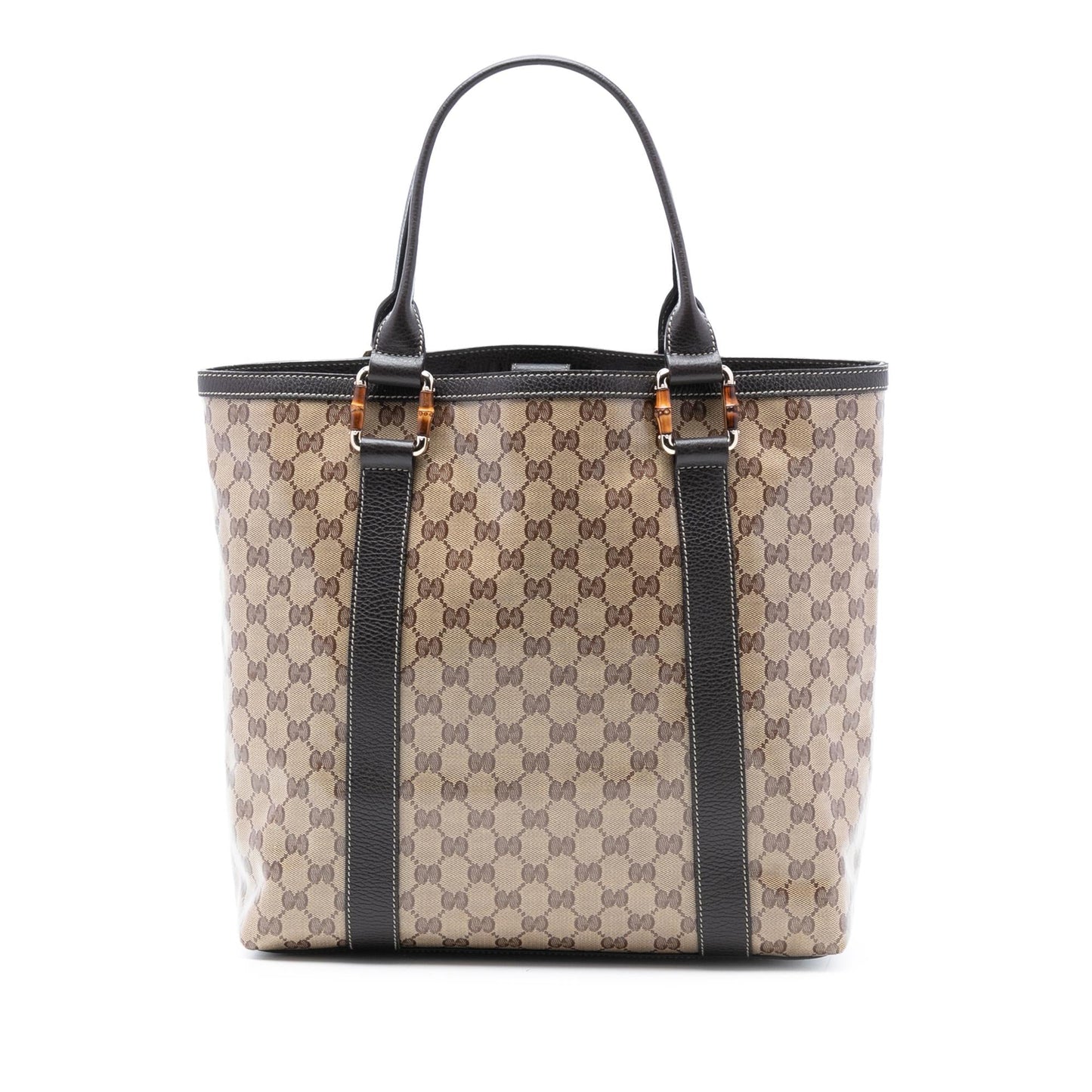 Gucci GG Crystal Bamboo Shopper Tote