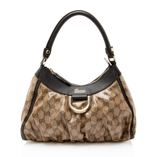 Gucci GG Crystal D Ring Small Hobo