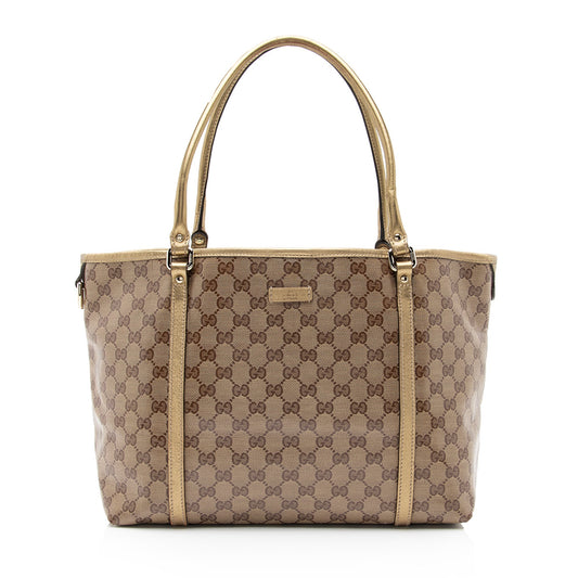 Gucci Crystal GG Joy Medium Tote (SHF-23642)