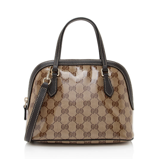 Gucci GG Crystal Mini Dome Satchel (SHF-22885)