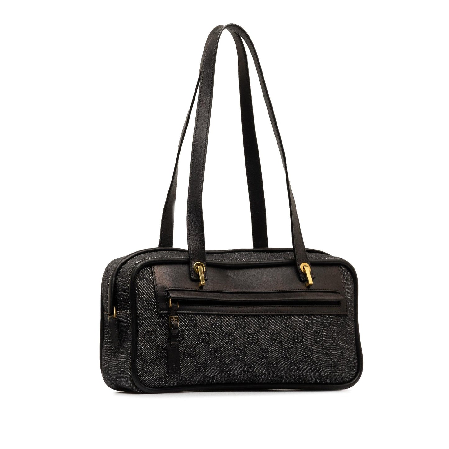 Gucci GG Denim Shoulder Bag (SHG-QwDGp7)